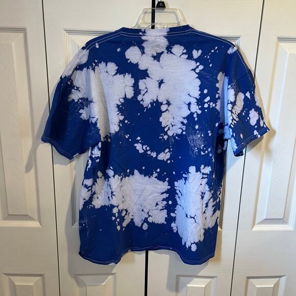 Guns N' Roses Appetite for Destruction Graphic Tie Dye Tee Blue White XL - Picture 2 of 6